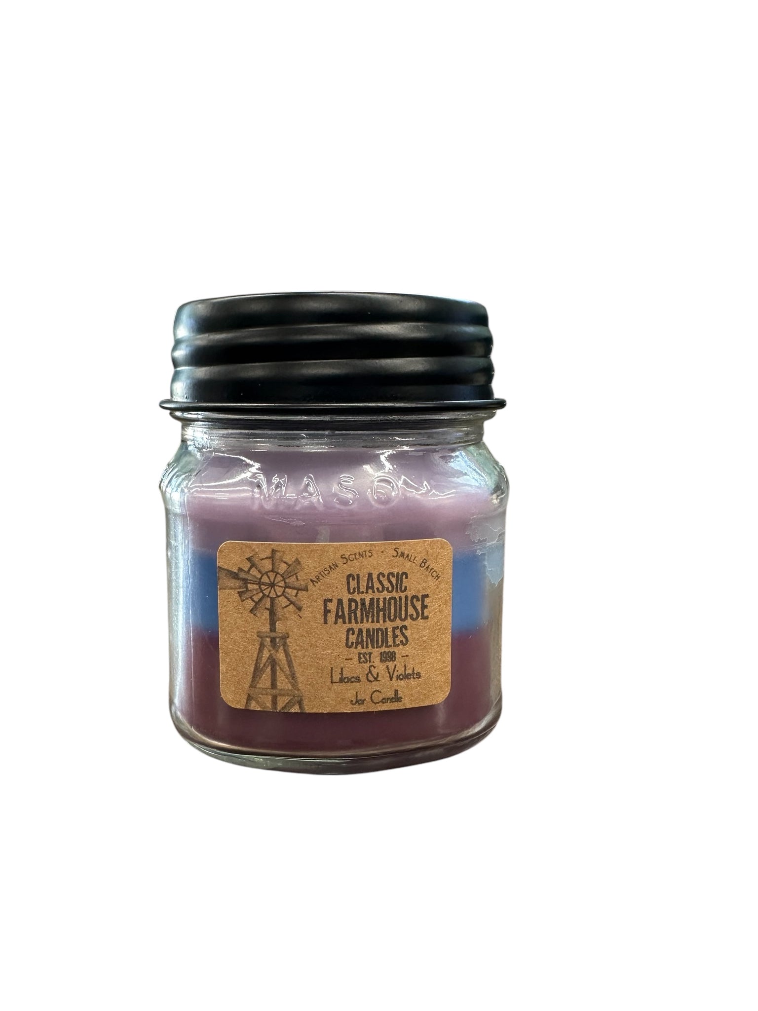 Lilacs and Violets 10oz 3 Layer Jar Candle