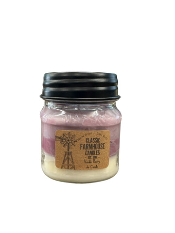 Vanilla Berry 10oz 3 Layer Jar Candle