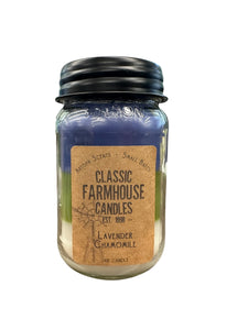 Lavender Chamomile 18oz 3 Layer Jar Candle