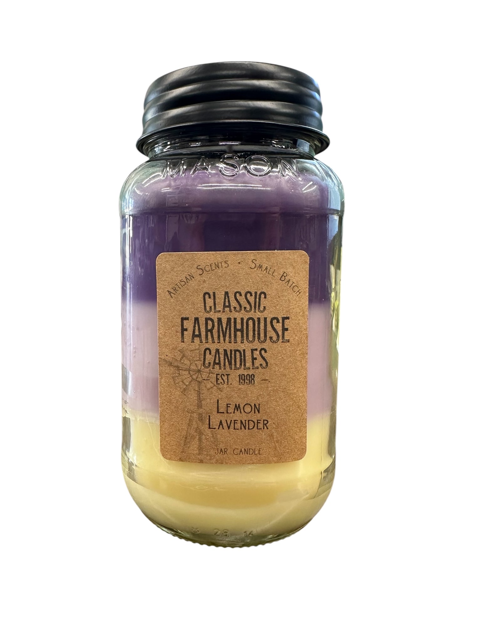Lemon Lavender 28oz 3 Layer Jar Candle