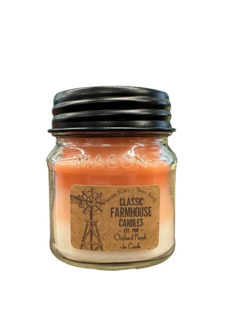 Orchard Peach 10oz 3 Layer Jar Candle
