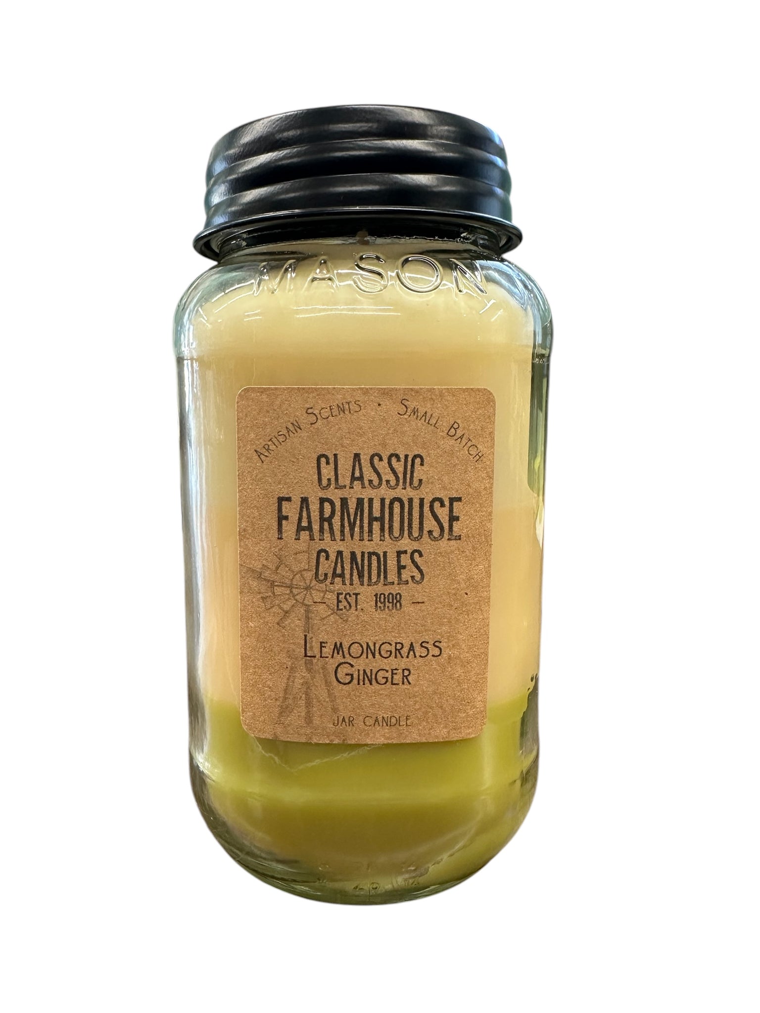 Lemongrass Ginger 28oz 3 Layer Jar Candle
