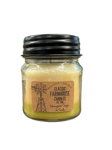 Lemongrass Ginger 10oz 3 Layer Jar Candle