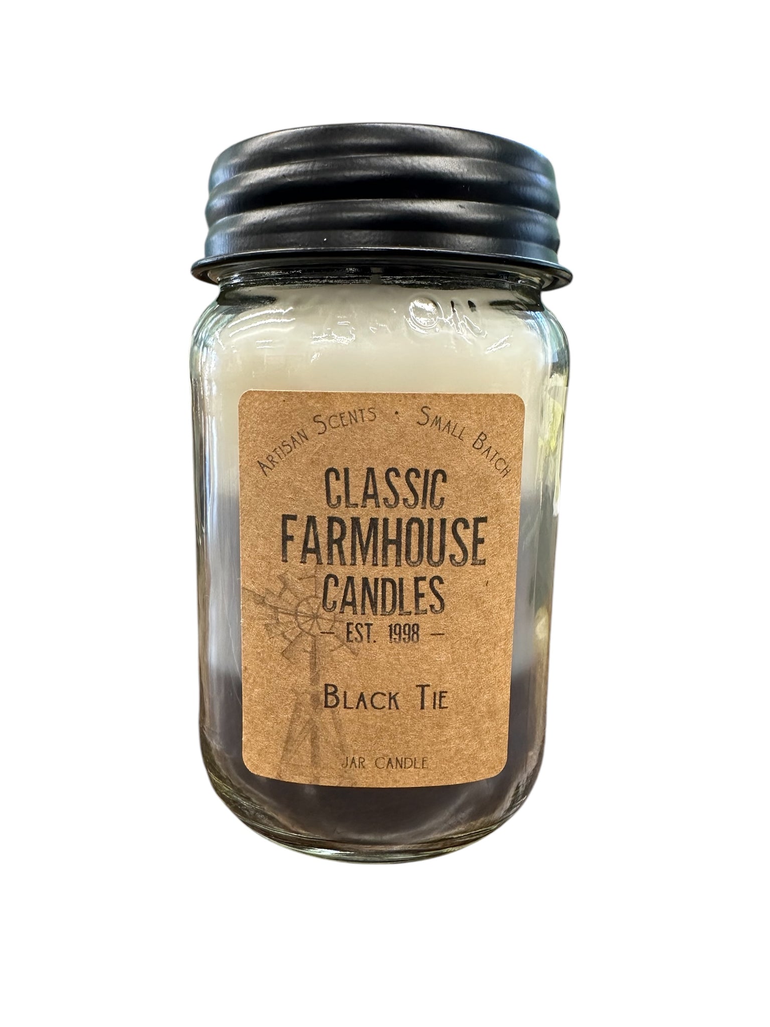 Black Tie 18oz 3 Layer Jar Candle