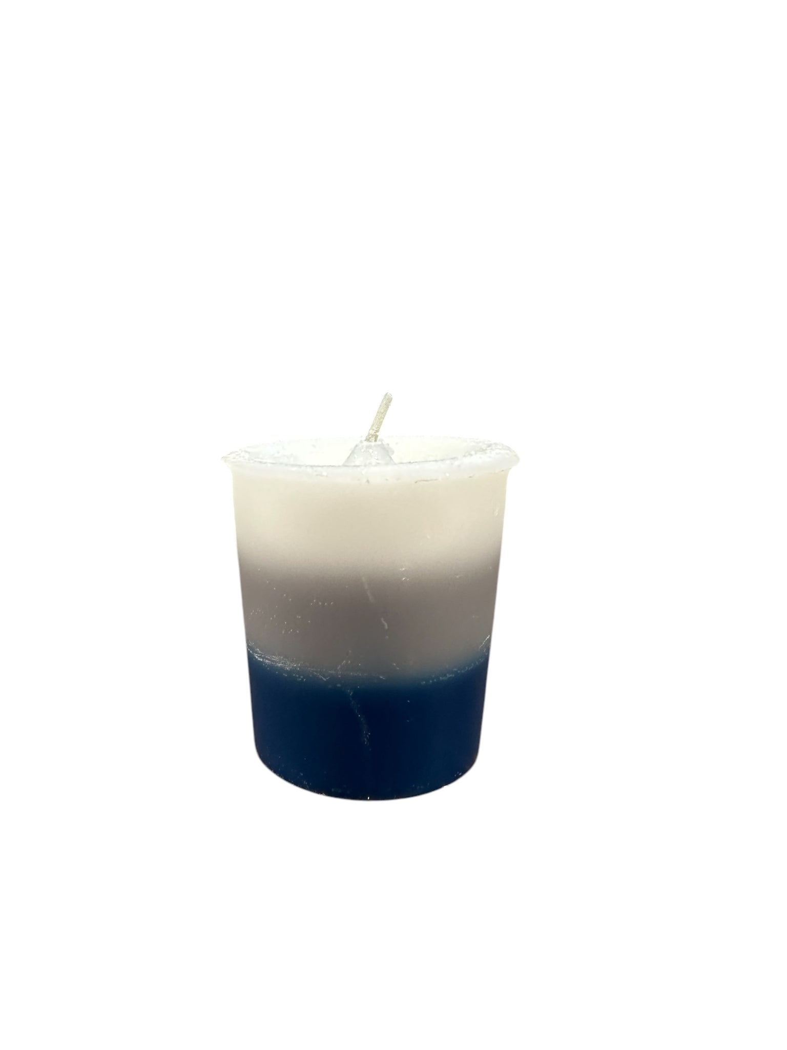 White Tie 3 Layer Votive Candle