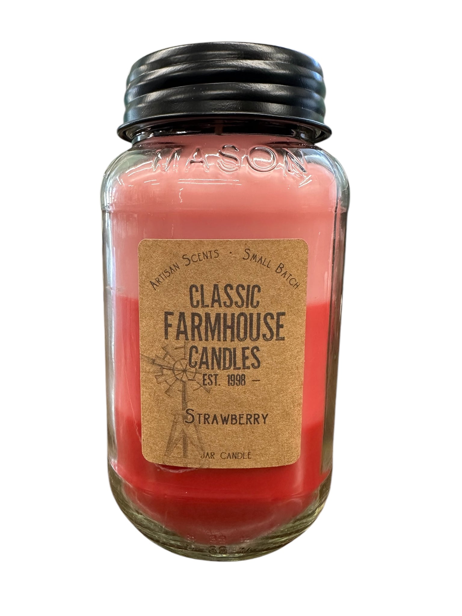 Strawberry 28oz 3 Layer Jar Candle