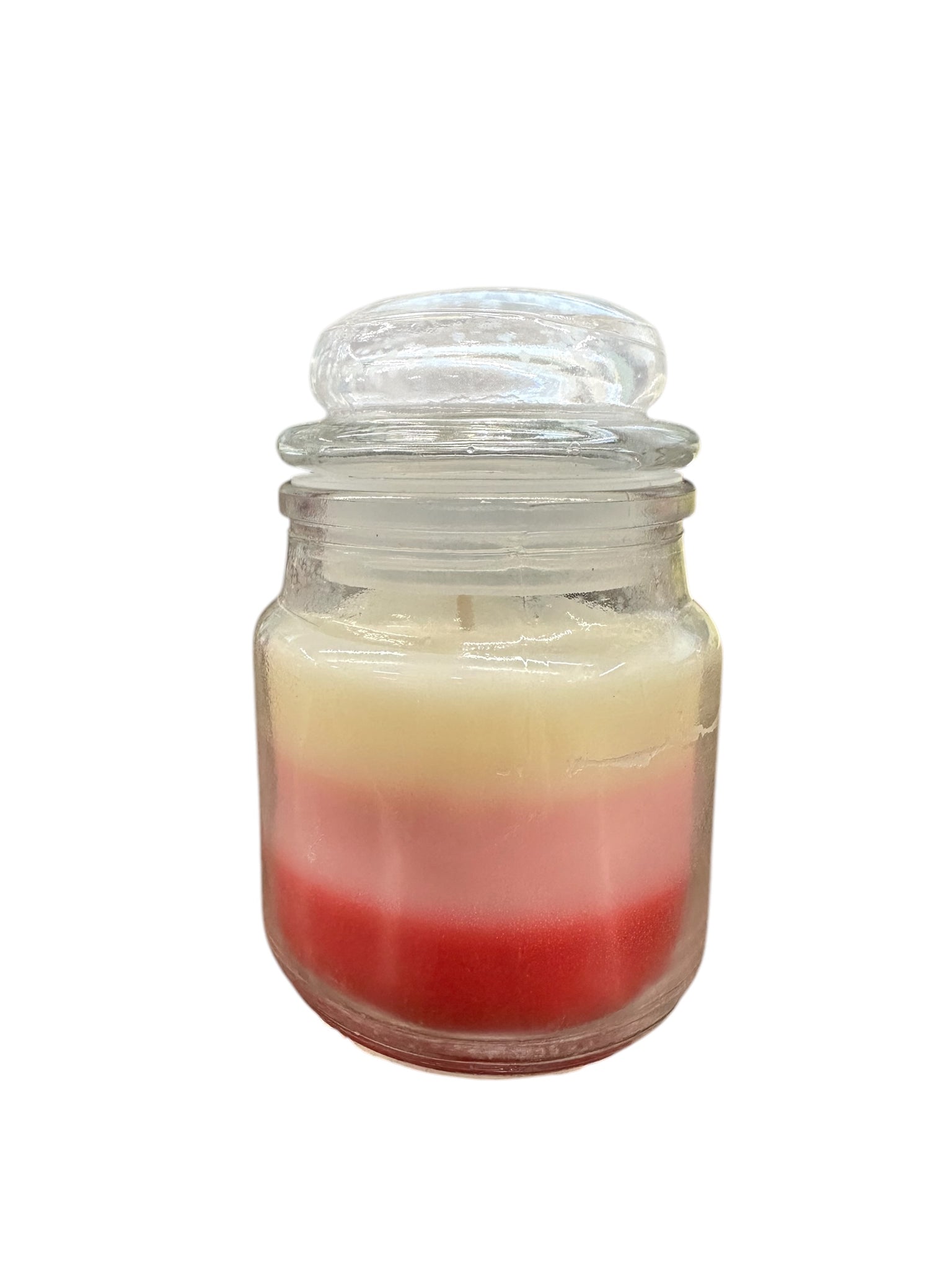 Strawberry 4oz 3 Layer Jar Candle