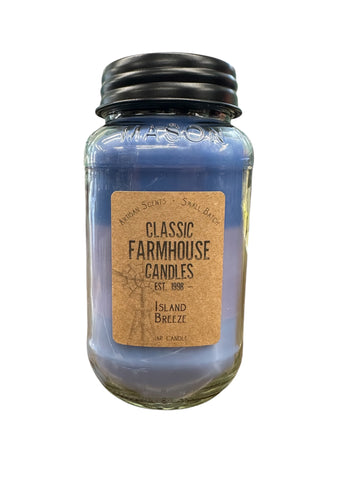Island Breeze 28oz 3 Layer Jar Candle