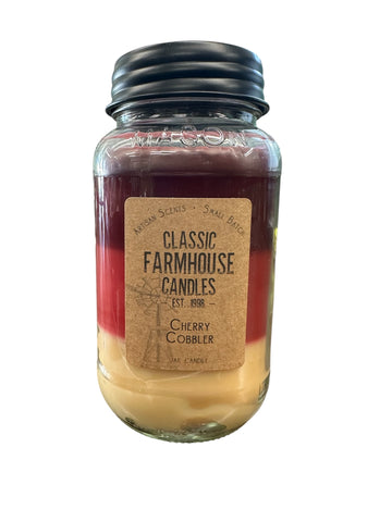 Cherry Cobbler 28oz 3 Layer Jar Candle