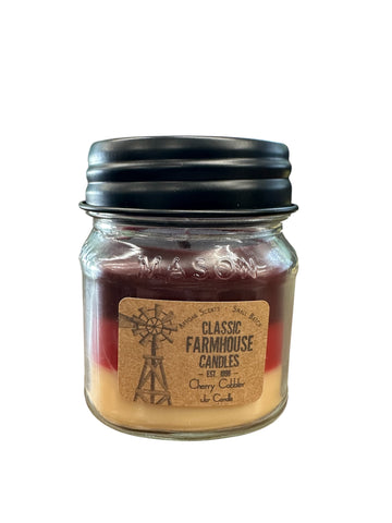 Cherry Cobbler 10oz 3 Layer Jar Candle