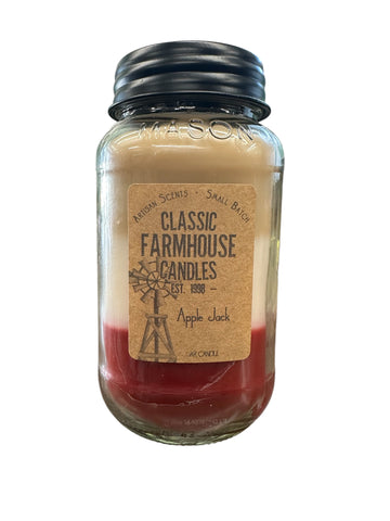 Apple Jack 28oz 3 Layer Jar Candle
