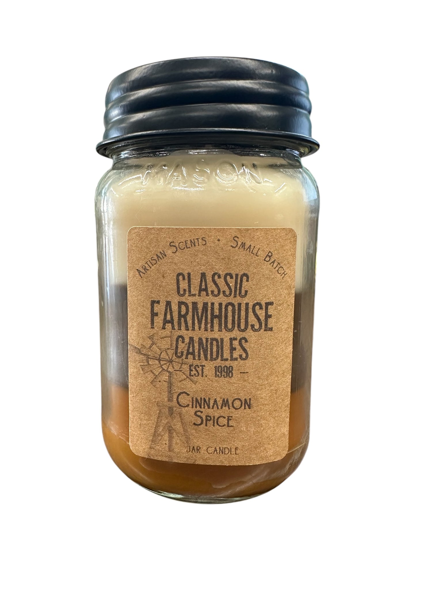 Cinnamon Spice 18oz 3 Layer Jar Candle