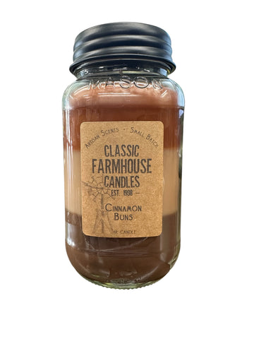 Cinnamon Buns 28oz 3 Layer Jar Candle