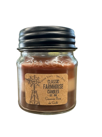 Cinnamon Buns 10oz 3 Layer Jar Candle