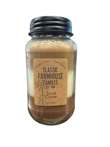 Sugar Cookie 28oz 3 Layer Jar Candle