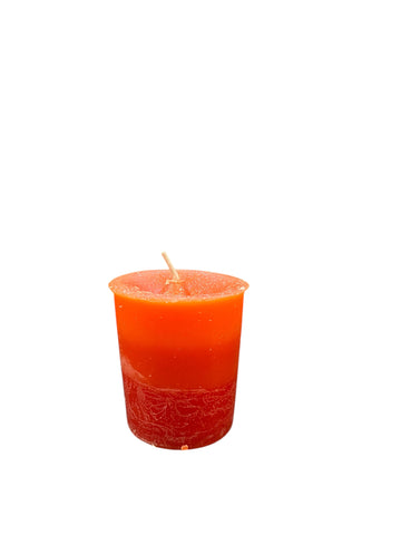 Fresh Squeezed Orange 3 Layer Votive Candle
