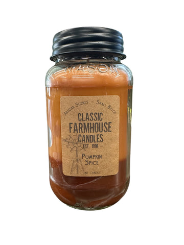 Pumpkin Pie 28oz 3 Layer Jar Candle