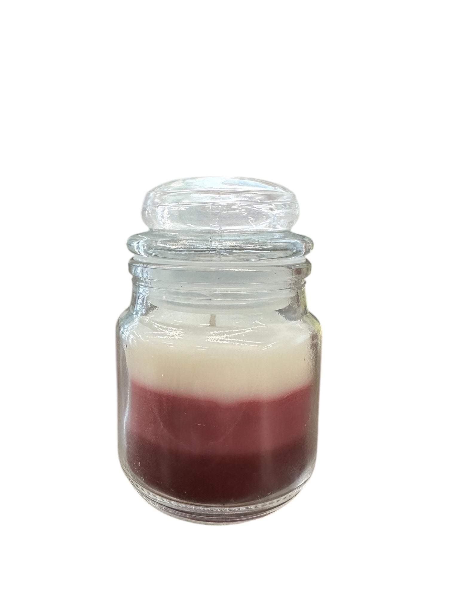 Cranberry 4oz 3 Layer Jar Candle