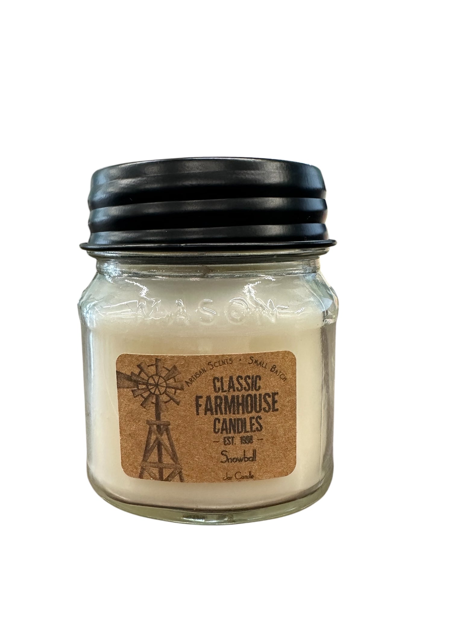 Snowball 10oz 3 Layer Jar Candle