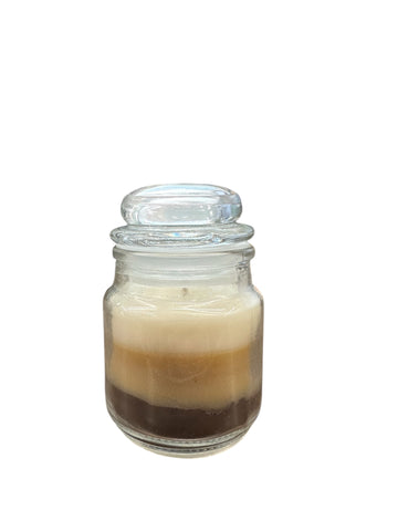 Hazelnut Latte 4oz 3 Layer Jar Candle
