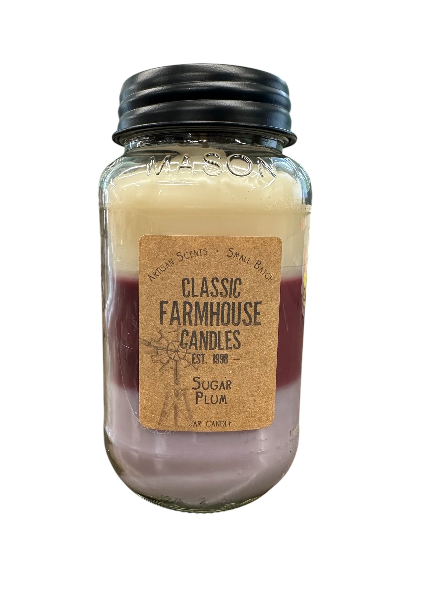 Sugar Plum 28oz 3 Layer Jar Candle