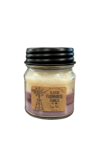 Sugar Plum 10oz 3 Layer Jar Candle