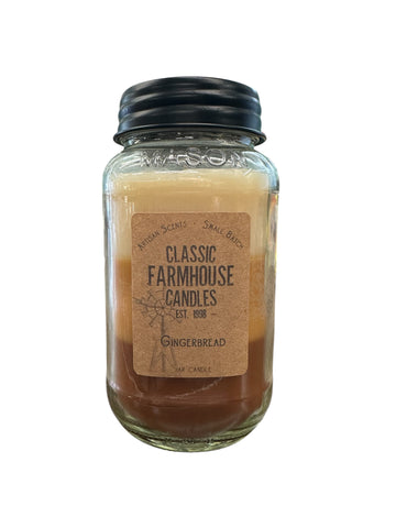 Gingerbread 28oz 3 Layer Jar Candle