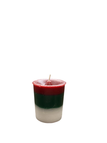Hollyberry 3 Layer Votive Candle