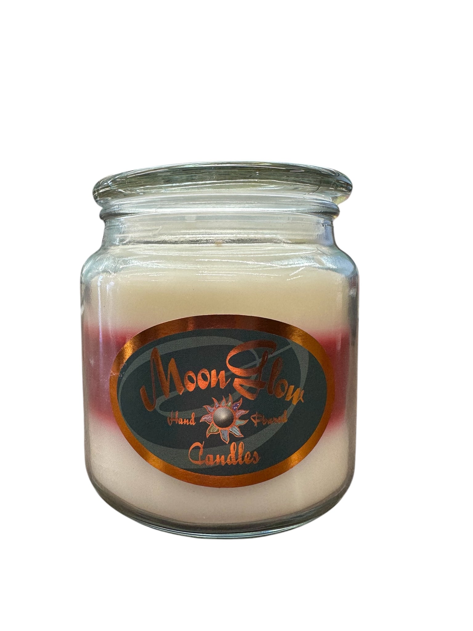 Candy Cane 18oz 3 Layer Jar Candle