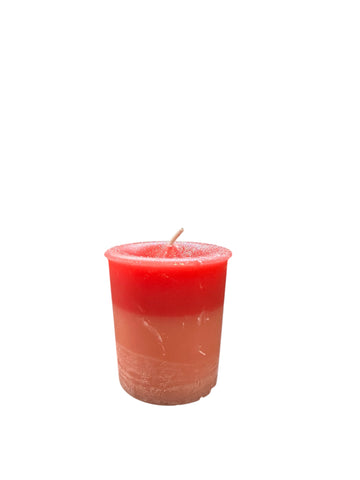 Strawberry Limosa 3 Layer Votive Candle