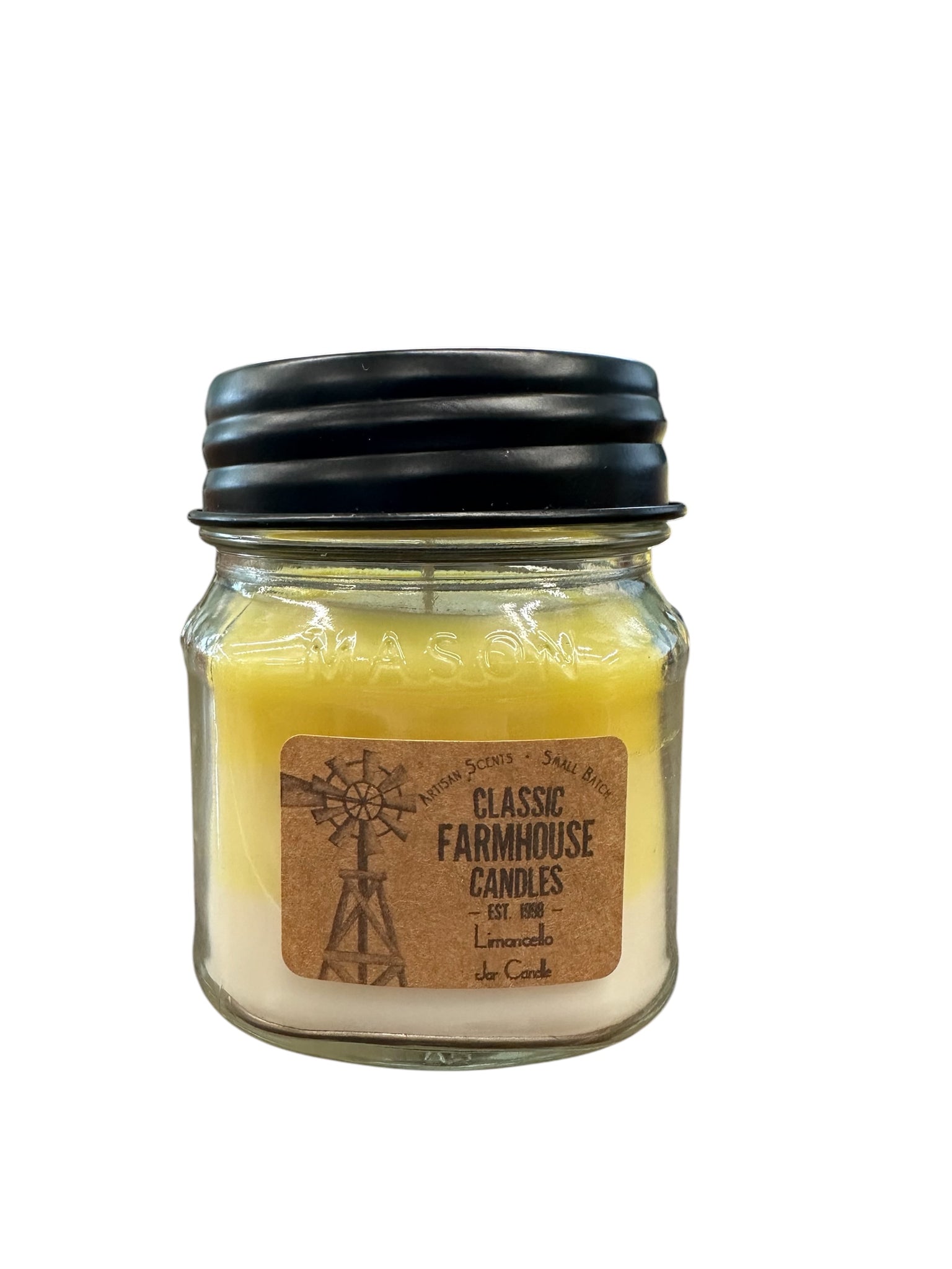 Limoncello 10oz 3 layer jar candle