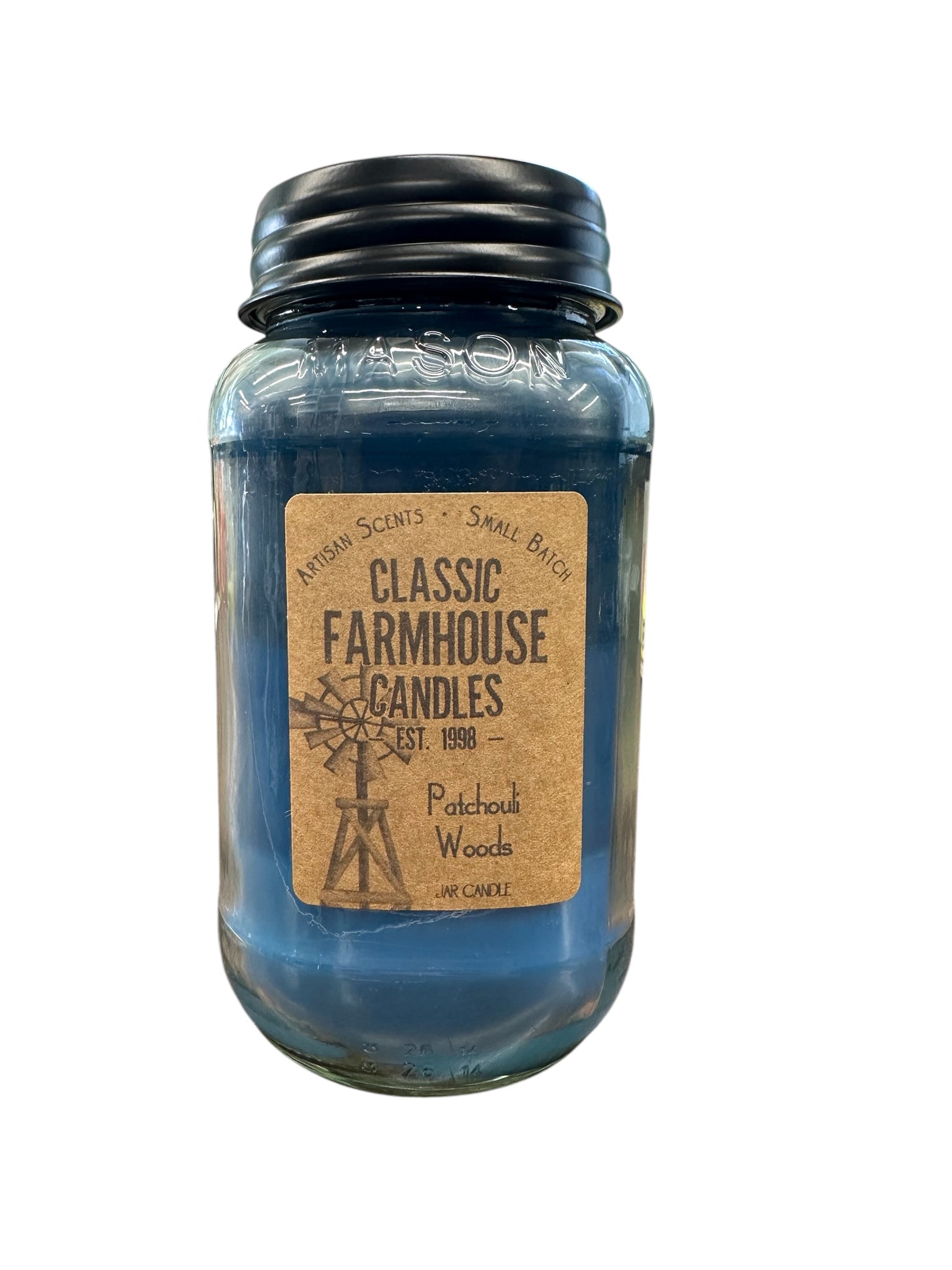 Patchouli Woods 28oz 3 Layer Jar Candle
