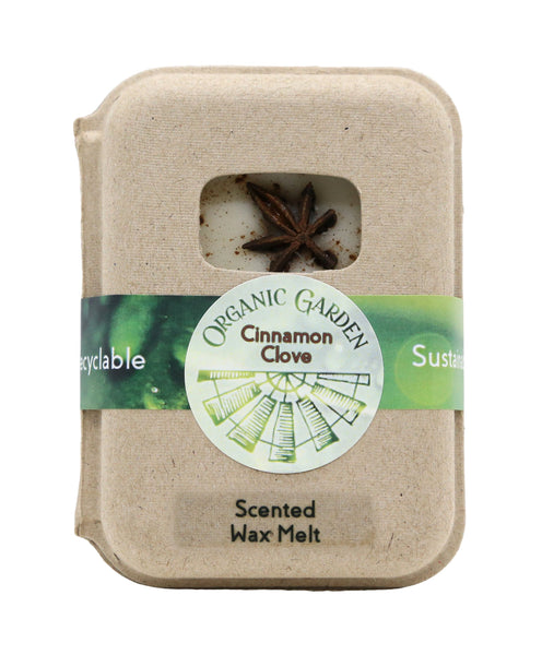 Cinnamon Clove 3 oz 100 Percent Soy Organic Garden Melt Bar