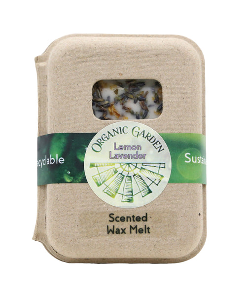Lemon Lavender 3 oz 100 Percent Soy Organic Garden Melt Bar