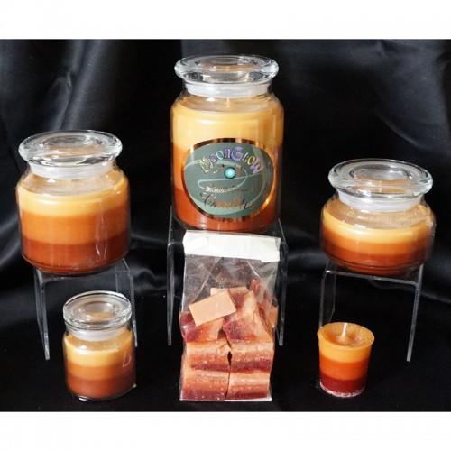 Pumpkin Pie 10-Pack 3 Layer Votive